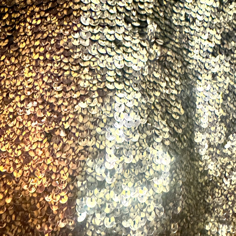 Aje Gold Sequin Embellished Midi Skirt Size 10 Au… - image 8